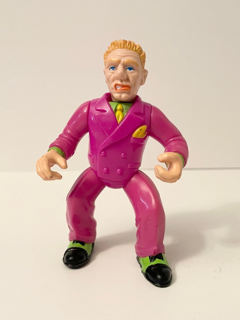 Vintage 1990 Dick Tracy Mumbles Action Figure Disney Playmates Toys